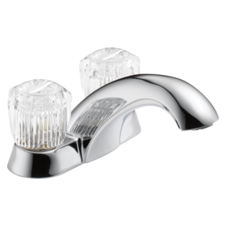Delta — Delta Classic: Two Handle Centerset Bathroom Faucet