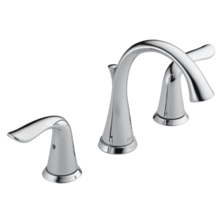 Delta — Delta Lahara�: Two Handle Widespread Bathroom Faucet