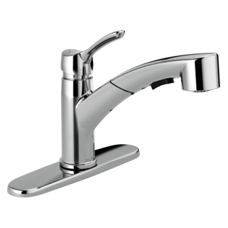Delta — Delta Collins�: Single Handle Tract-Pack Pull-Out Kitchen Faucet