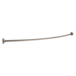 Delta — Delta Other: 1" x 5' Shower Curtain Rod with Brackets (6" Bow)