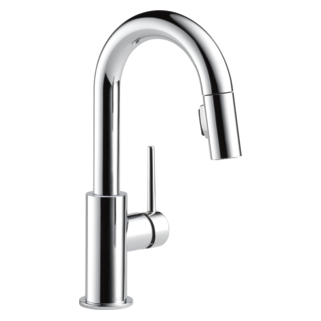 Delta — Delta Trinsic�: Single Handle Pull-Down Bar / Prep Faucet