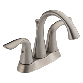 Delta — Delta Lahara�: Two Handle Centerset Bathroom Faucet