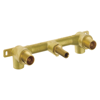 Delta — Delta Ara�: Two Handle Wall Mount Rough