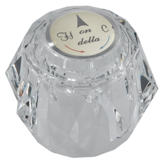 Delta — Delta Other: Clear Knob Handle Kit - Bathroom, Basin or Bidet