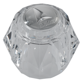 Delta — Delta Other: Clear Knob Handle Kit - Bathroom