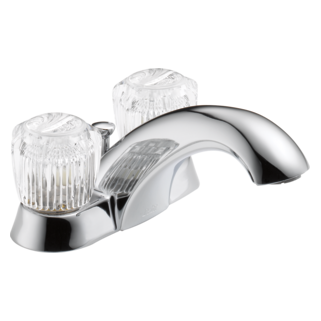 Delta — Delta Classic: Two Handle Tract-Pack Centerset Bathroom Faucet