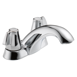 Delta — Delta Classic: Two Handle Centerset Bathroom Faucet