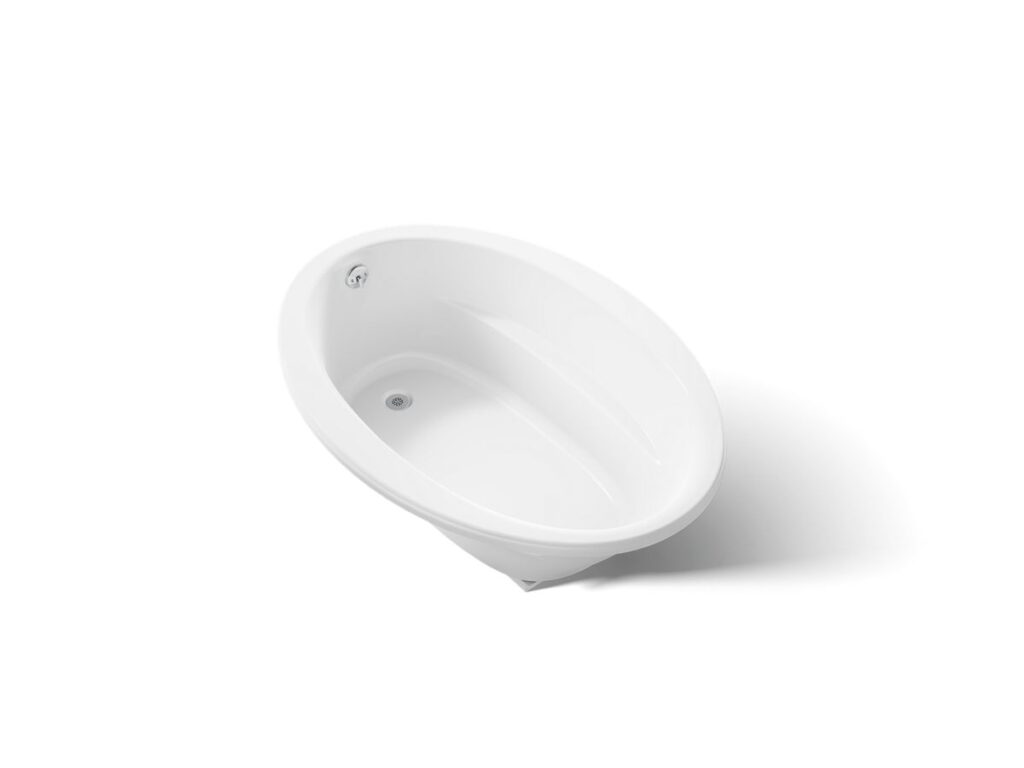 Kohler — Sunward 60X42 Oval Bath Drop-I