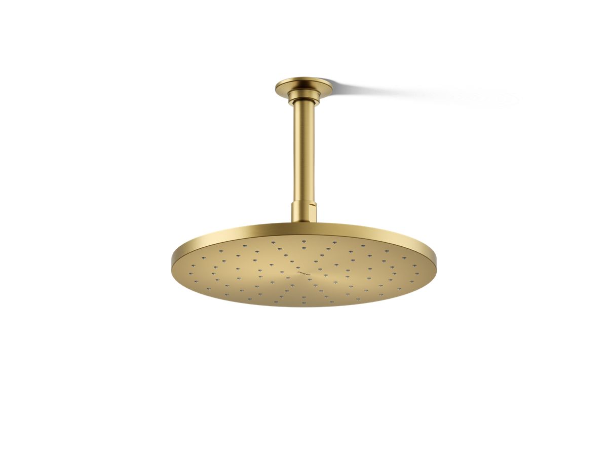 10 Contemporary Round Rain SHWHD,1.75GPM