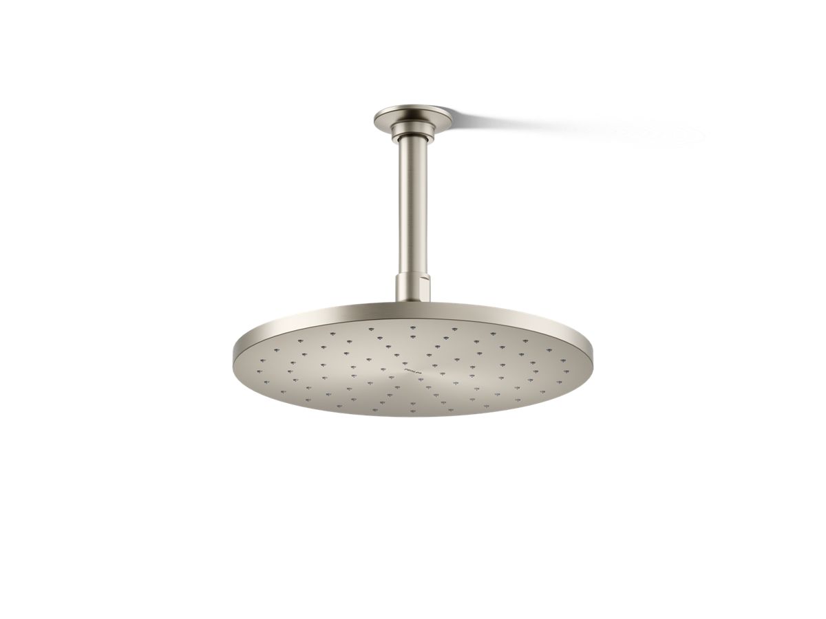 10 Contemporary Round Rain SHWHD,1.75GPM