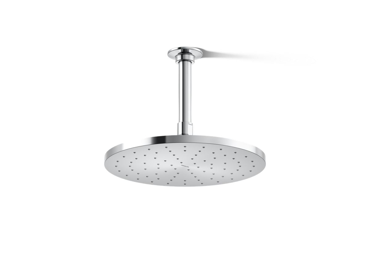 10 Contemporary Round Rain SHWHD,1.75GPM