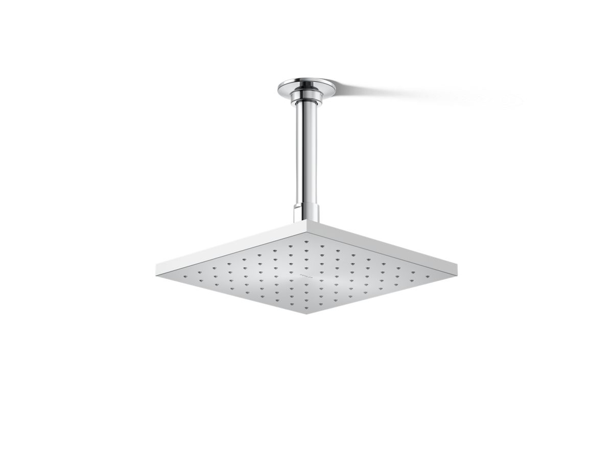 8 Contemporary Sq Rain SHWHD,1.75GPM