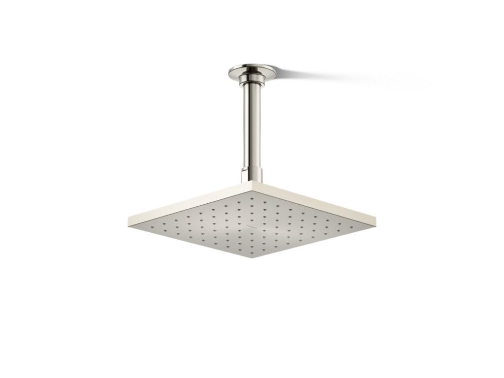 8 Contemporary Sq Rain SHWHD,1.75GPM