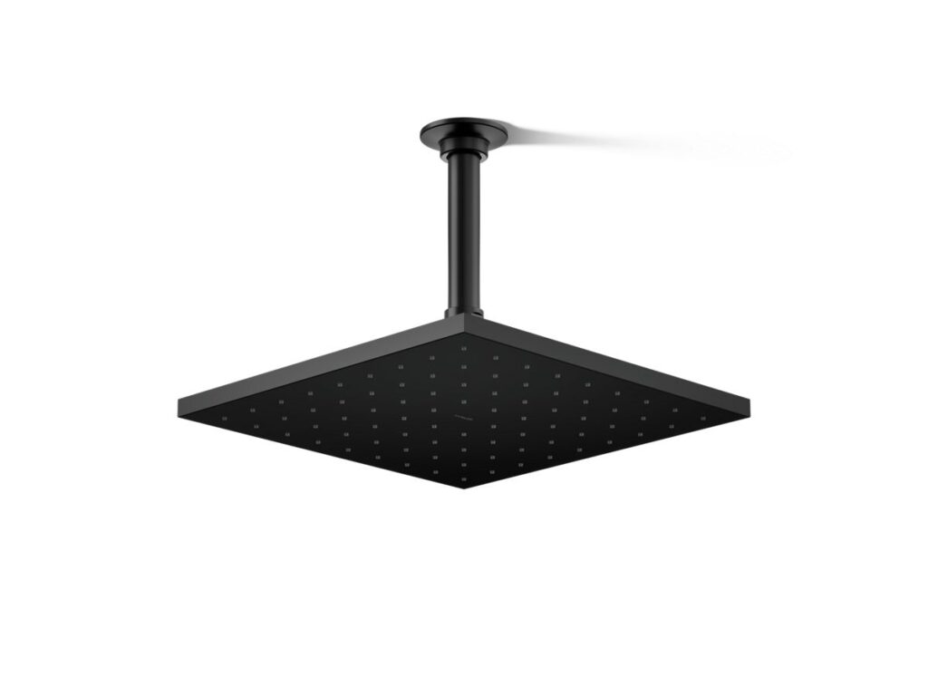 10 Contemporary Sq Rain SHWHD,1.75GPM