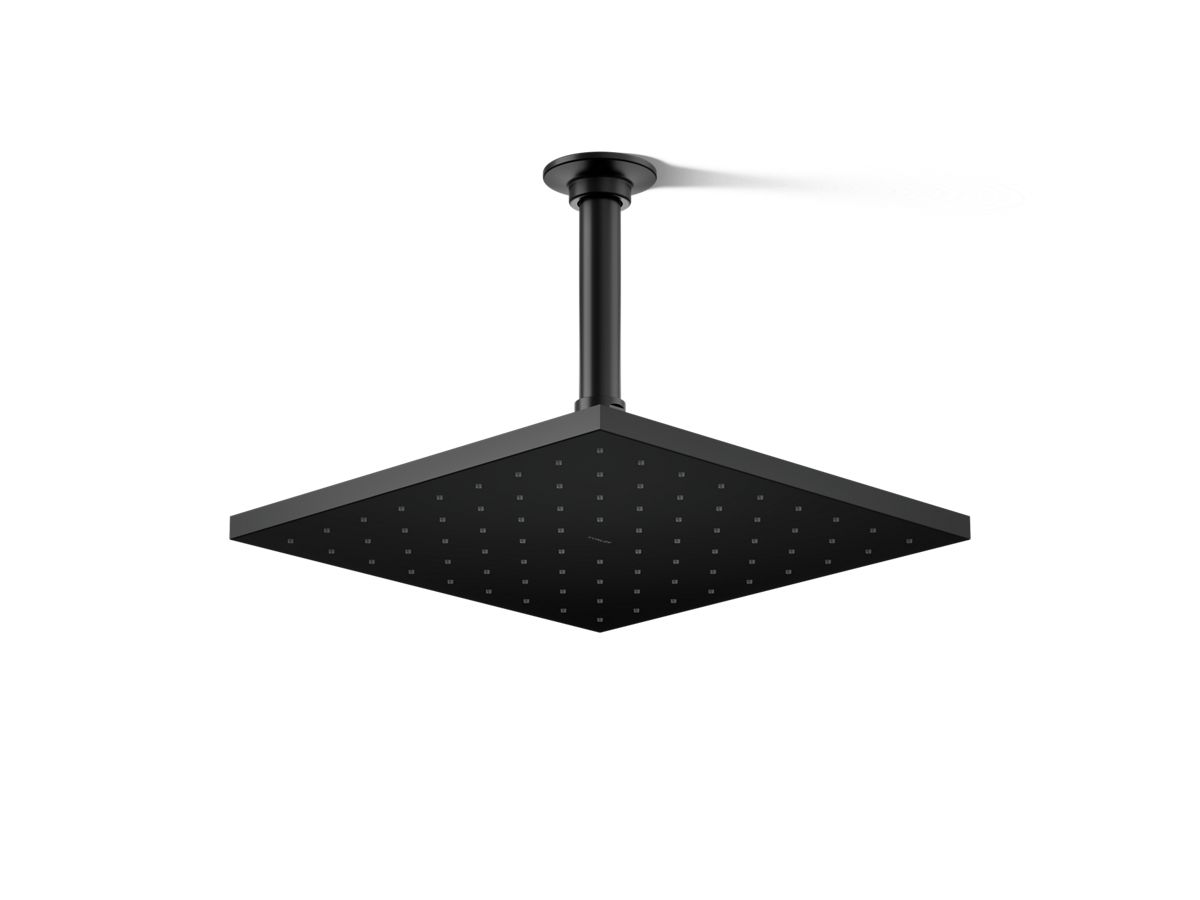 10 Contemporary Sq Rain SHWHD,1.75GPM