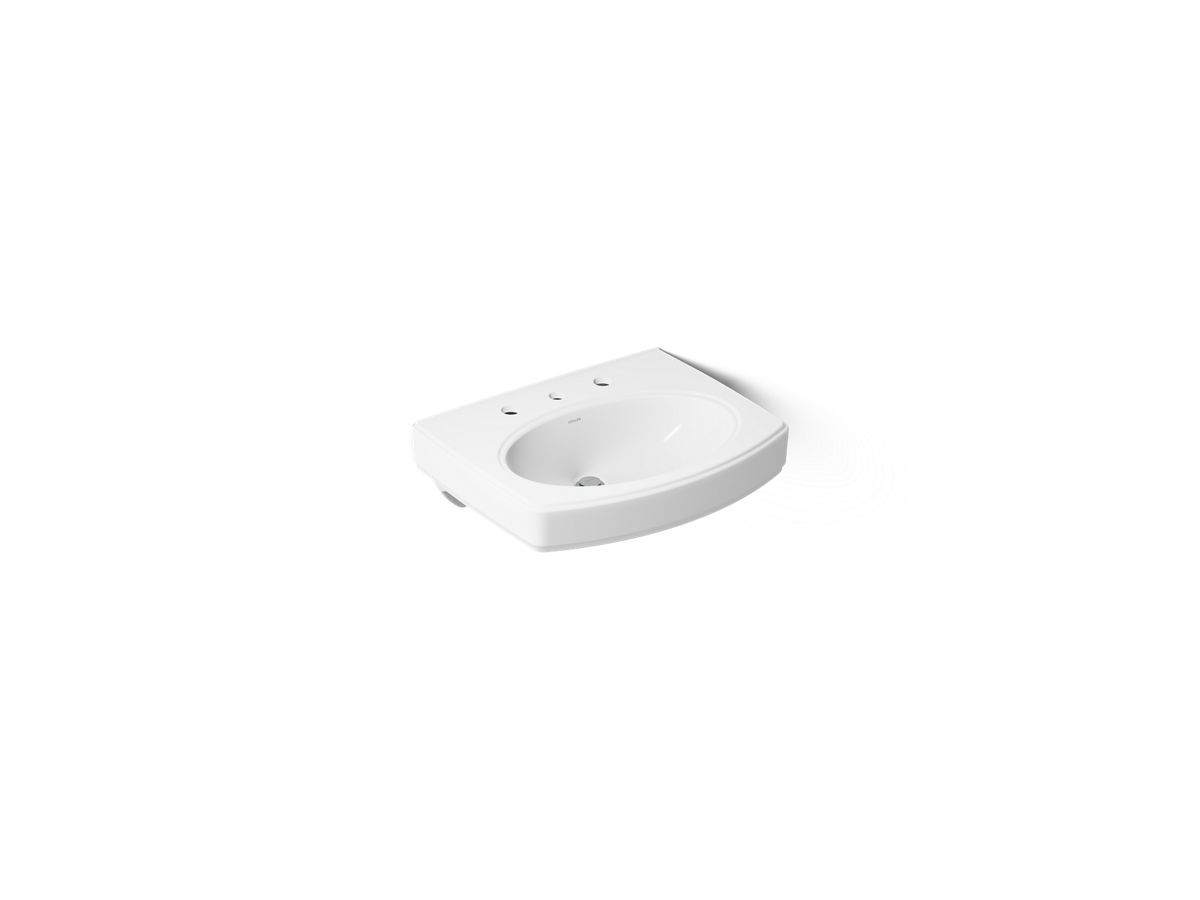 Kohler — Pinoir 22X18 8C/C Slab White