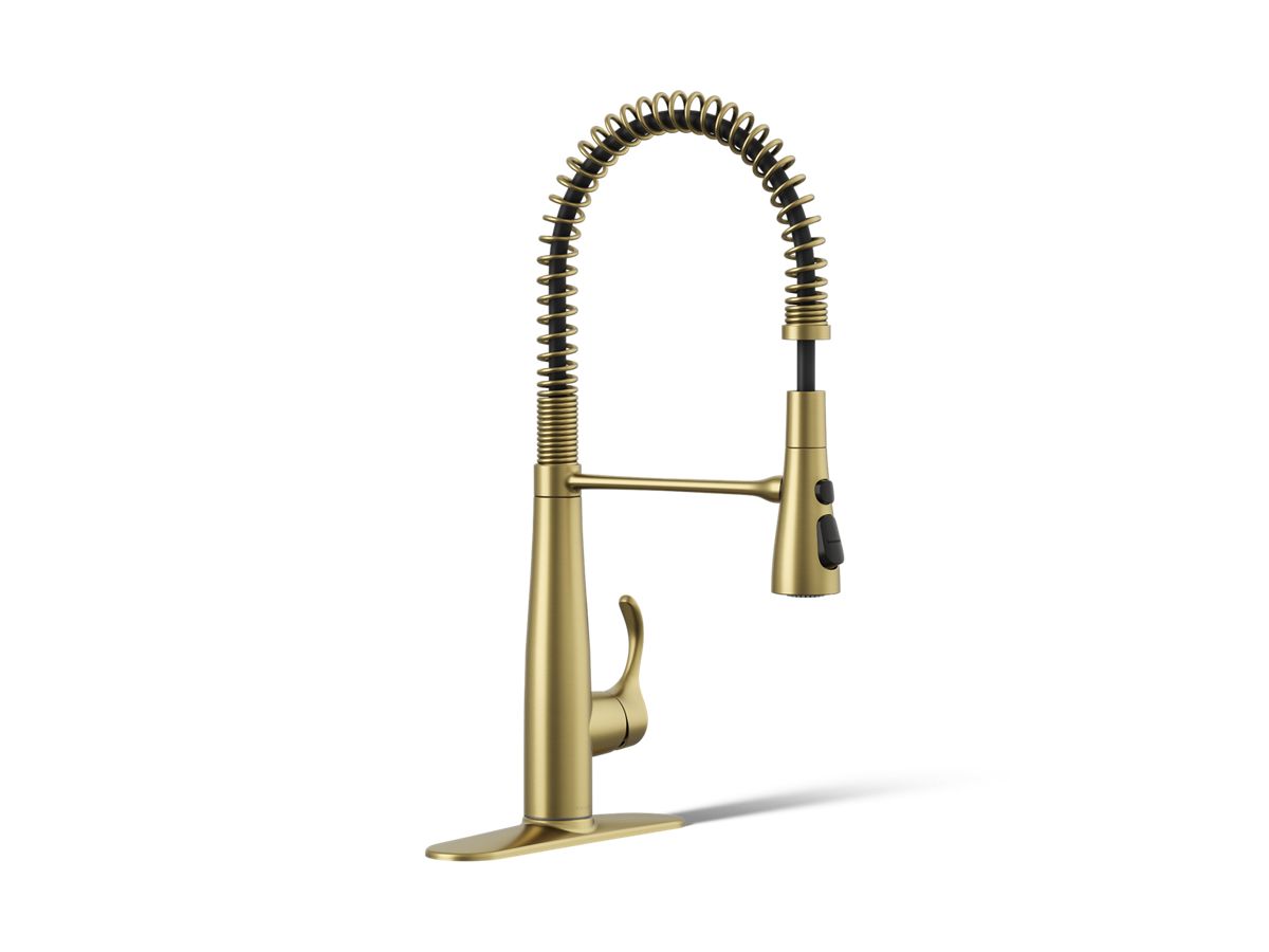 Simplice® Semi-Pro Faucet W/ Po Spray