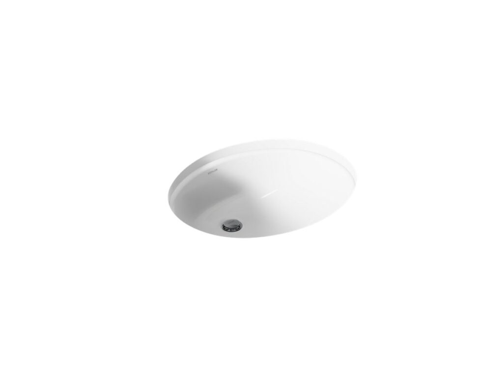 Caxton® 17X14 UC Lavatory, Less Overflow