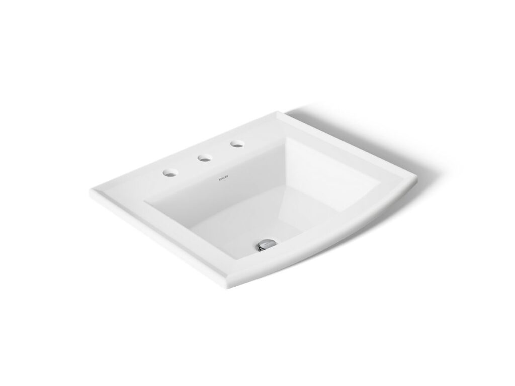 Archer® Lavatory, Self Rimming, 8 Cc