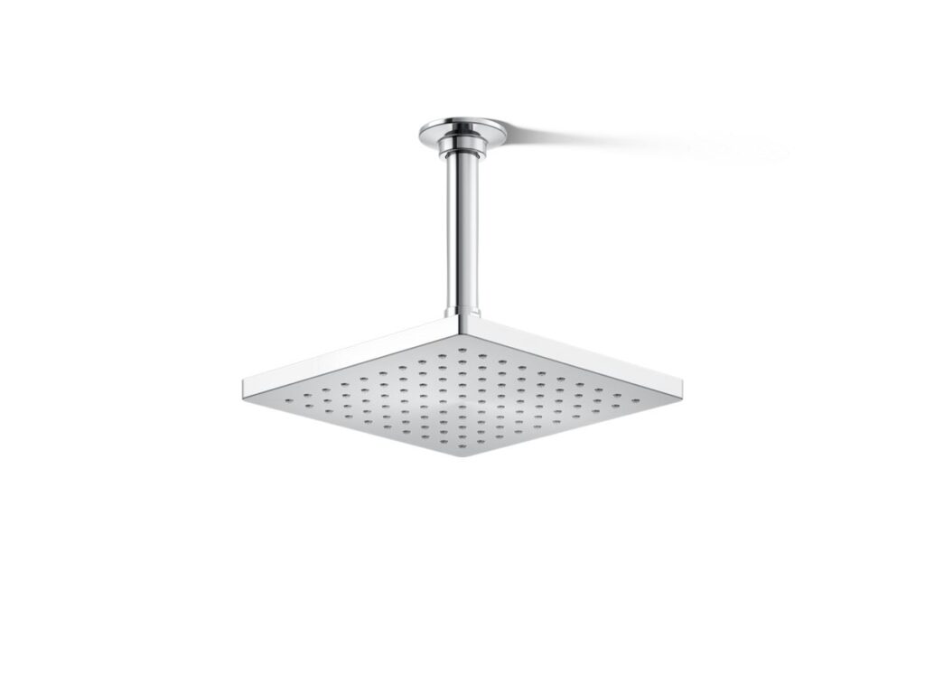 Honesty®square Rainhead, 8” 2.5 GPM