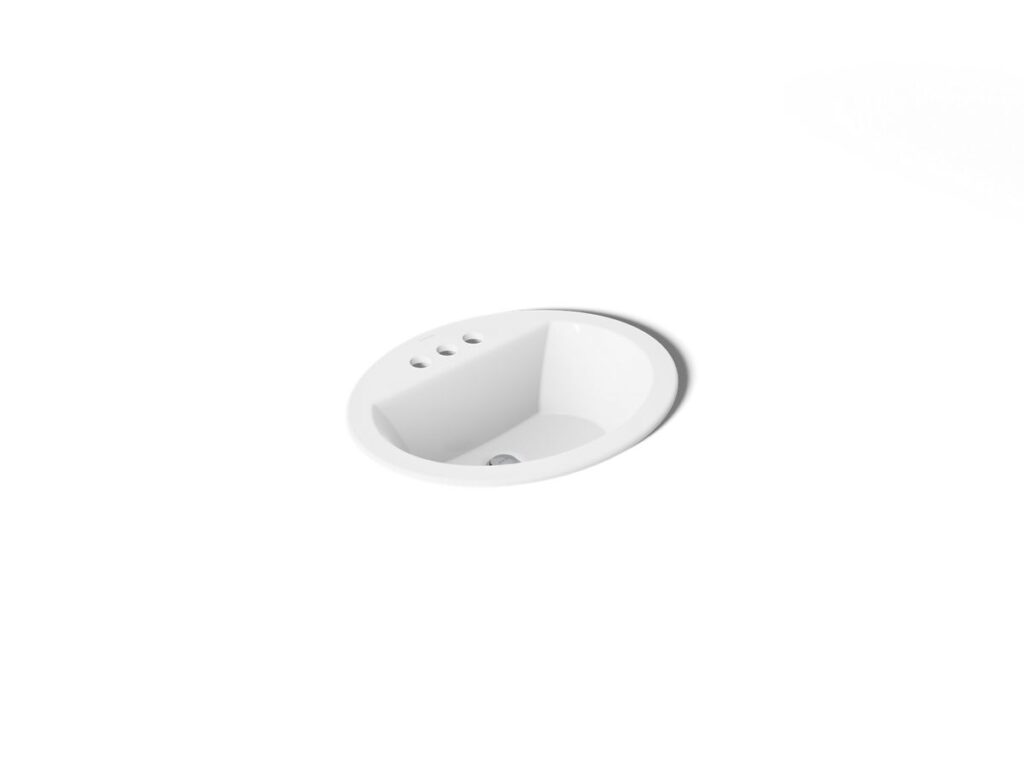 Bryant® Oval Self-Rimming LAV/4 Cc