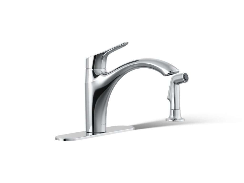 Kohler — Rival Swing Spout with Side Spray