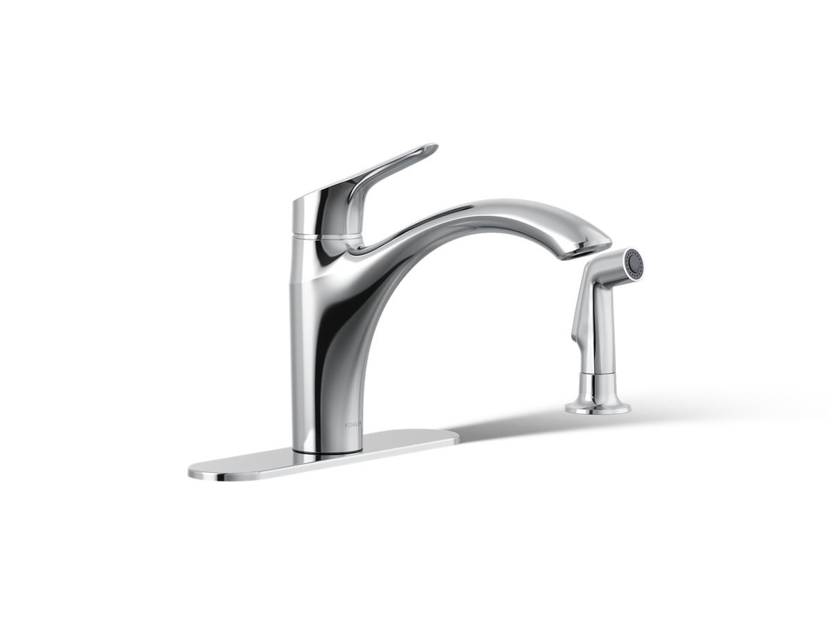 Kohler — Rival Swing Spout with Side Spray