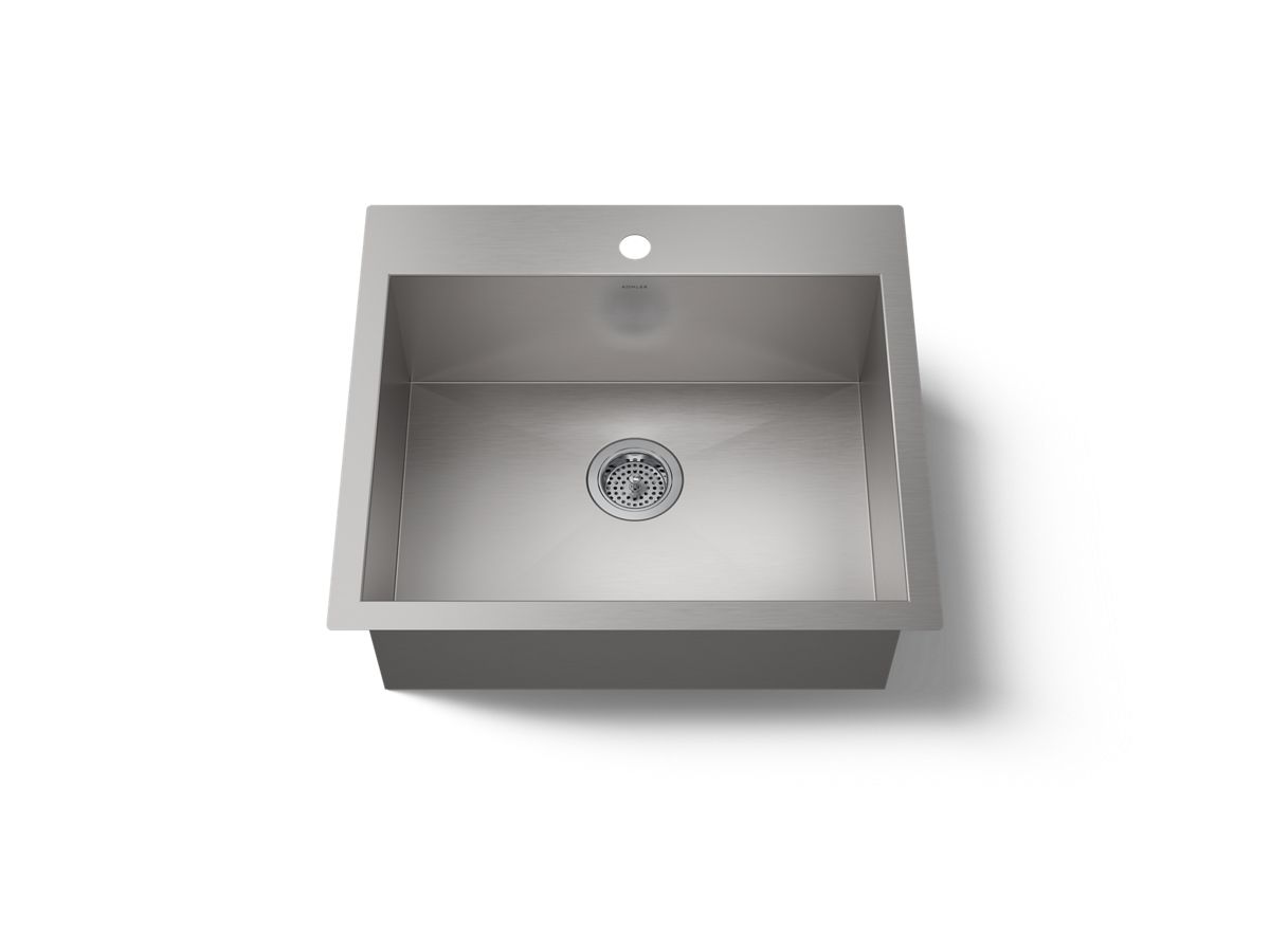 Kohler — Vault Single Basin Sink,1-Hole