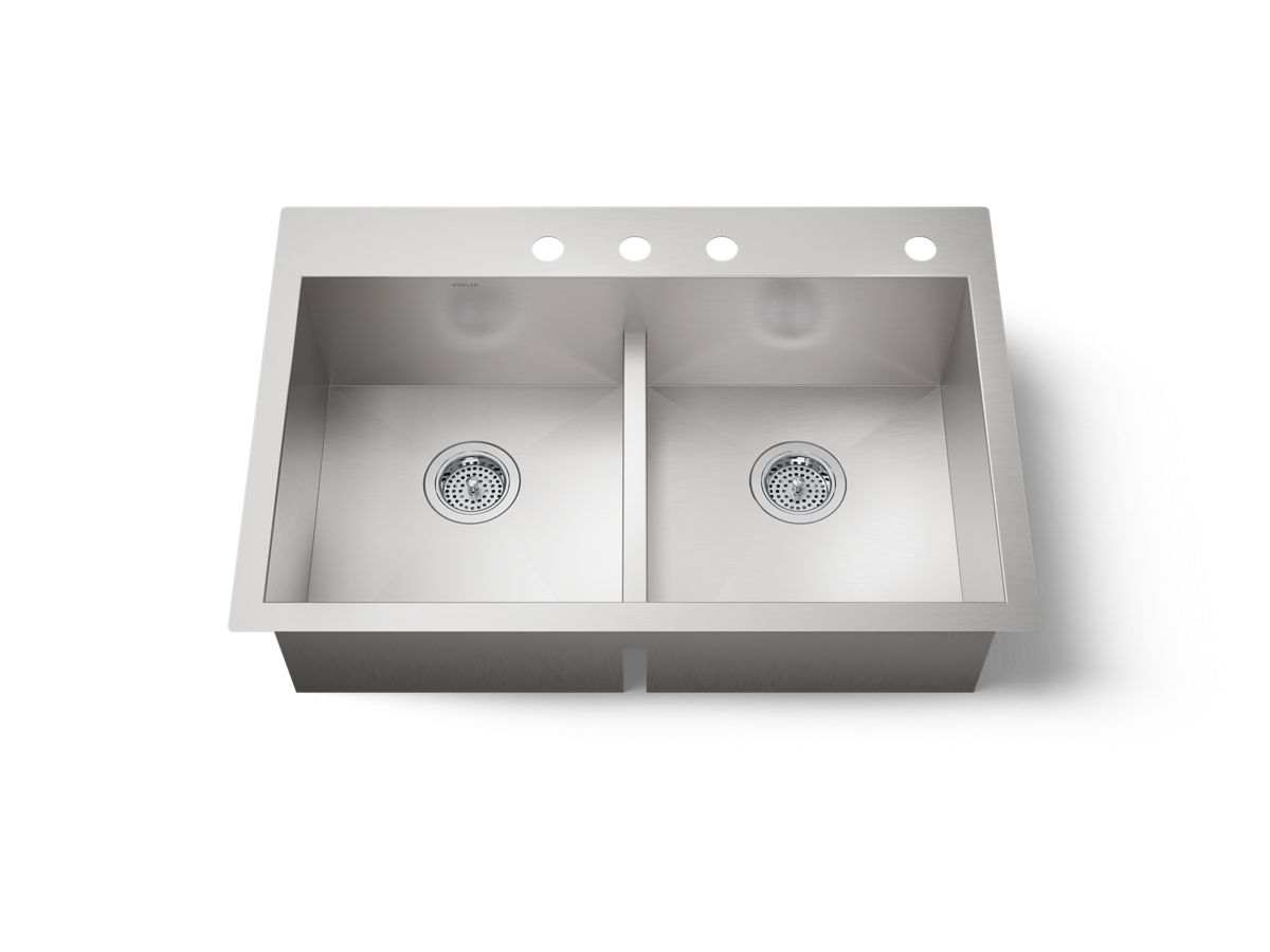 Vault™ Smart Divide™ Double Equal Sink
