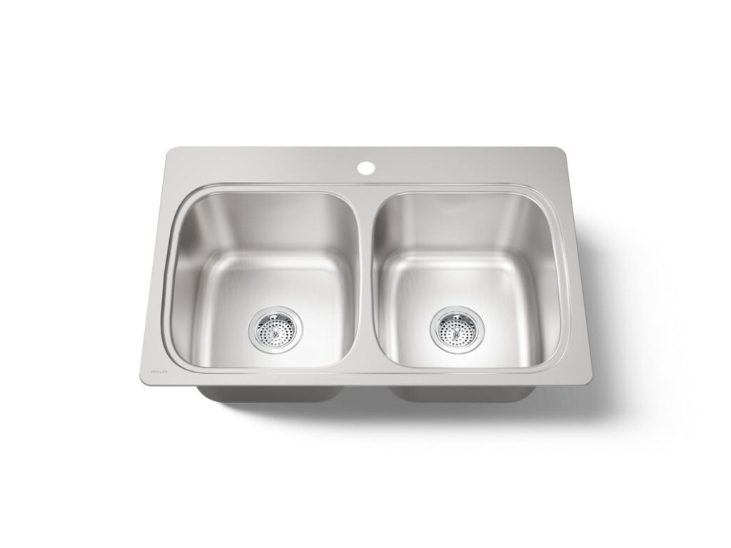Verse™ 9 Double Equal Sink , 1 Hole