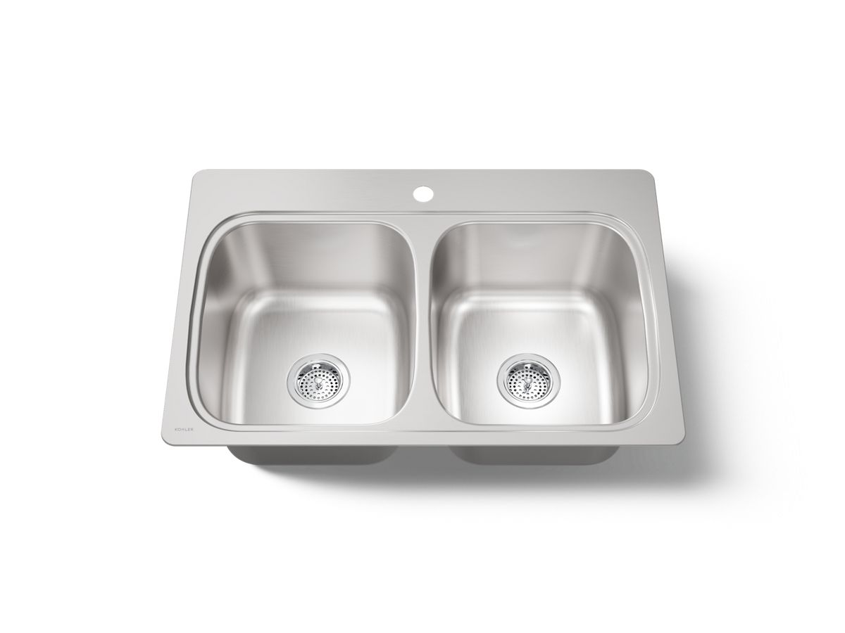 Verse™ 9 Double Equal Sink , 1 Hole