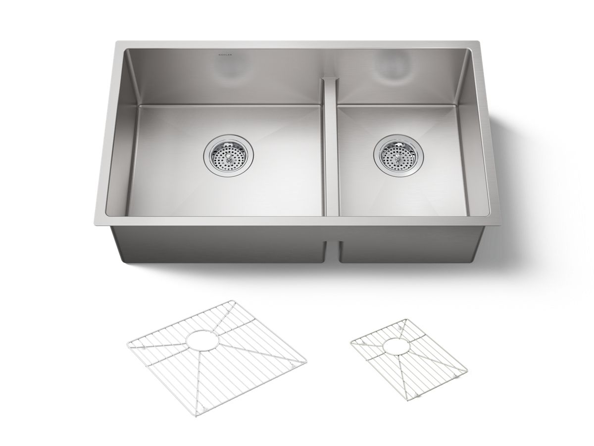 Strive™ Smart Divide™ Offset Dbl Bowl