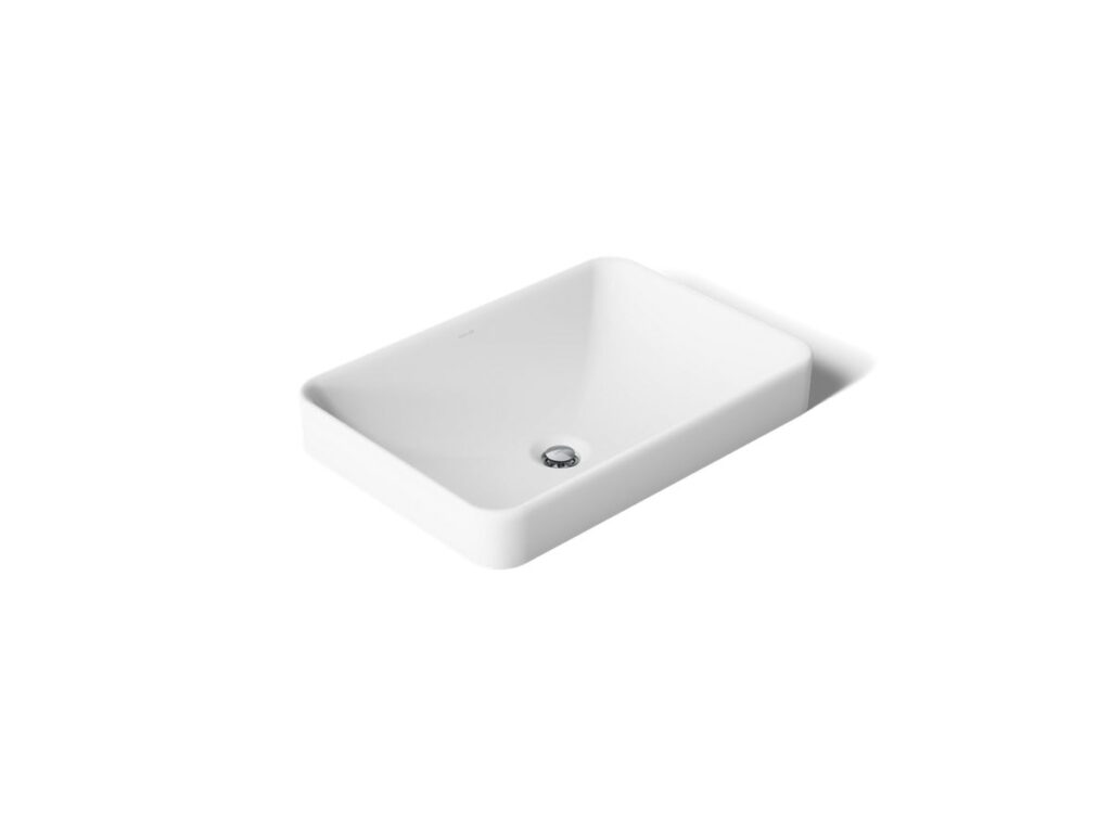 Kohler — Vox Rect.vessel with O Faucet