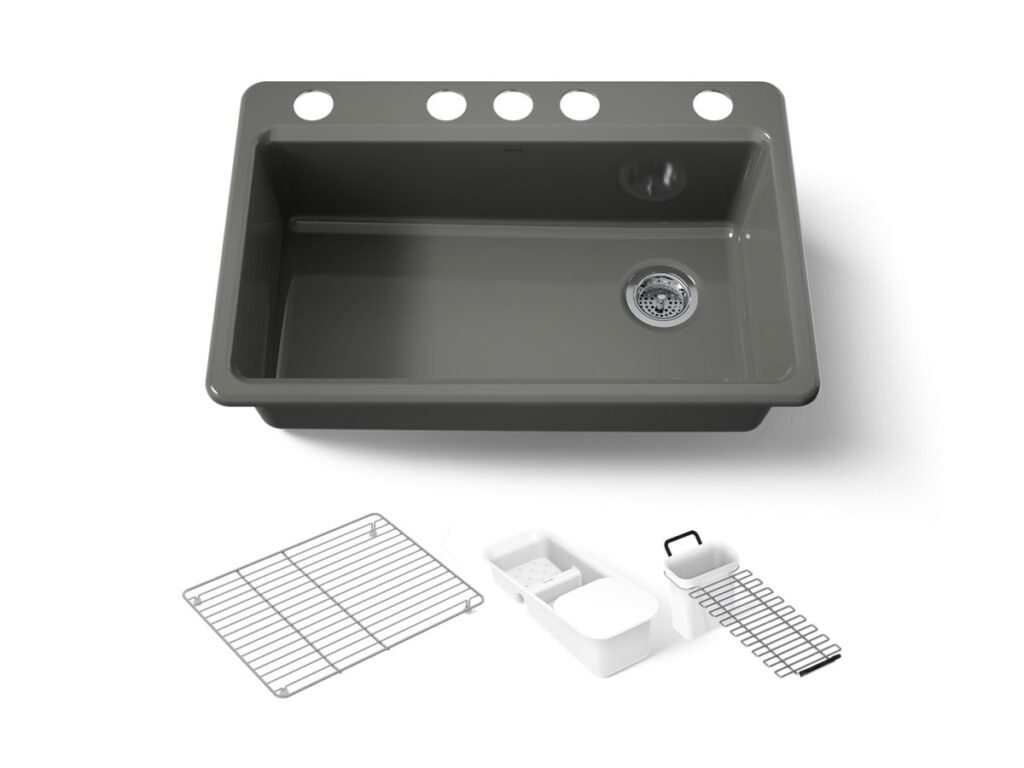 Riverby™ Sink, Single, UC, 5U-HOLE