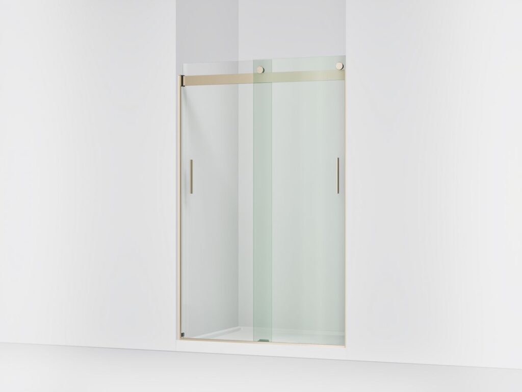 Levity™ 1/4 Shower Door 74 X 47-5/8 Handle