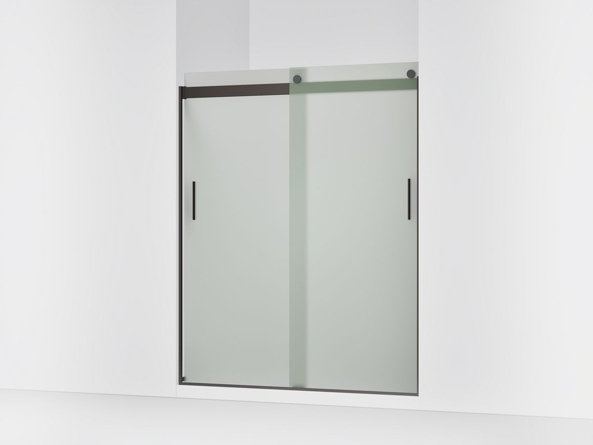 Levity™ 1/4 Shower Door 74 X 59-5/8 Handle