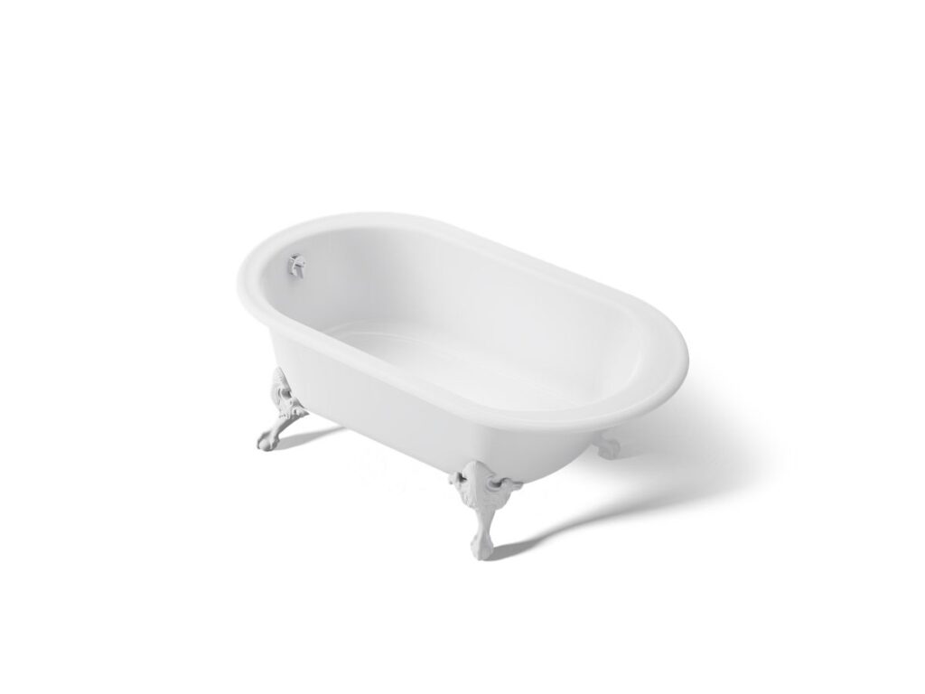 Iron Works Historic™ Bath, White Back