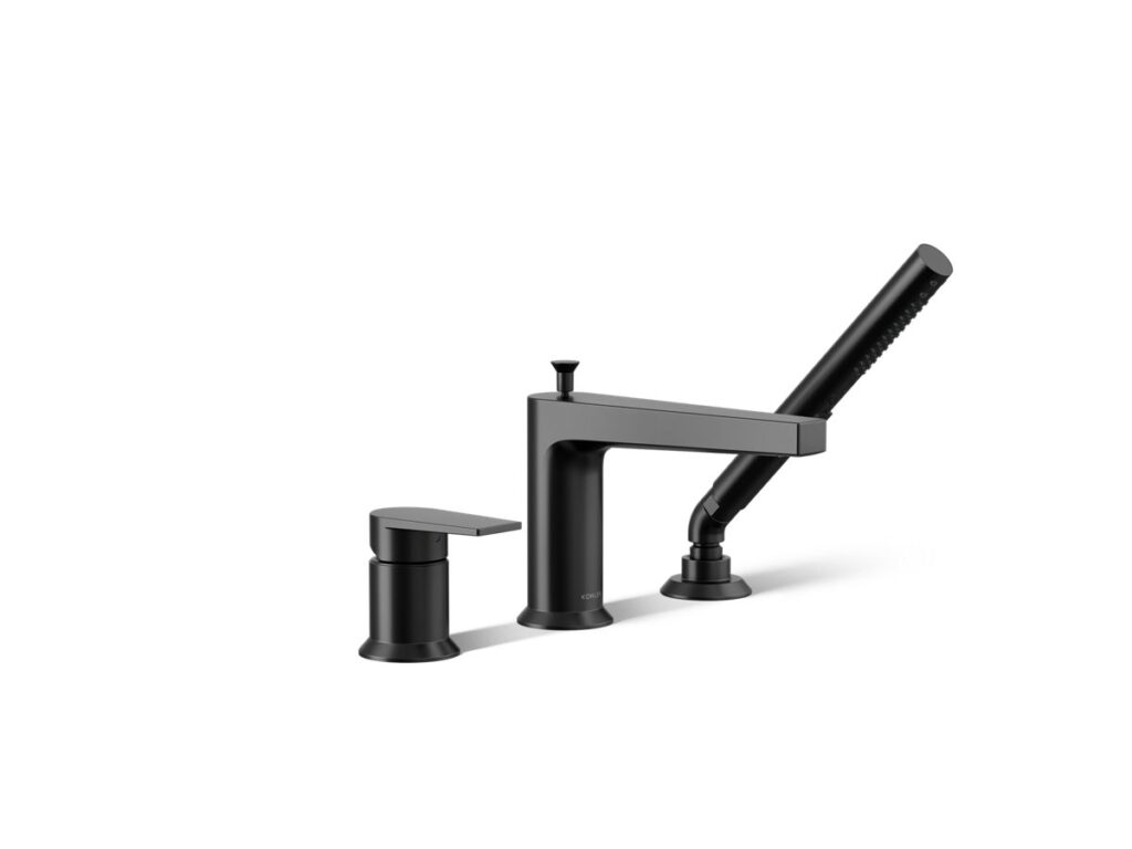 Taut® 3HOLE Bath Filler W/handshower