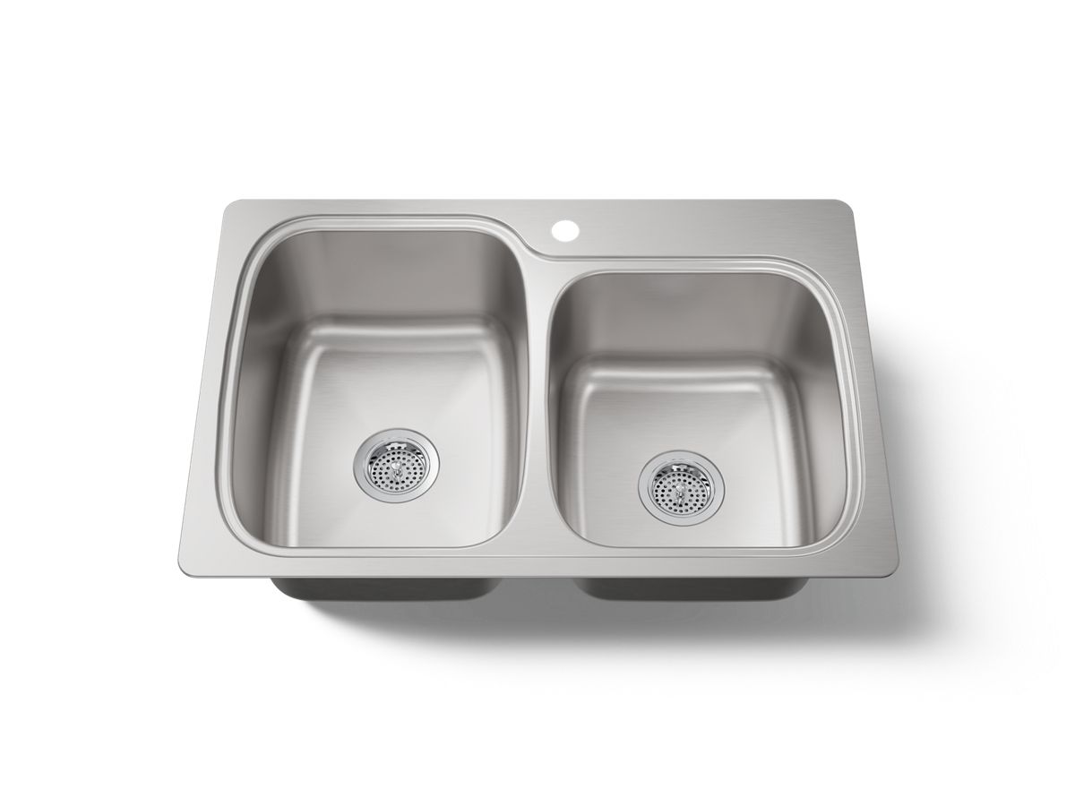 Kohler — “Verse 9″” Offset Sink – 1