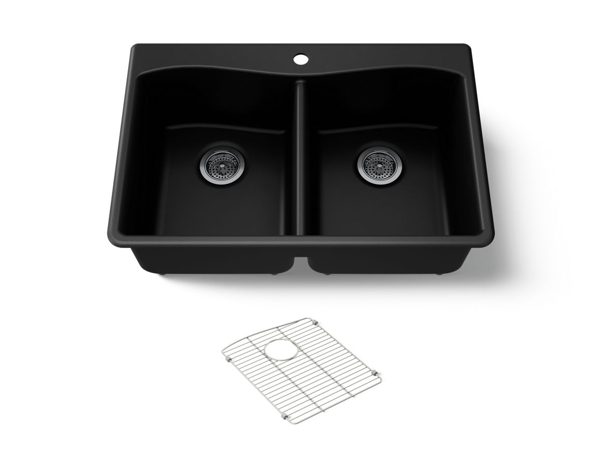 Kennon™ Dual Mount Double Equal Sink