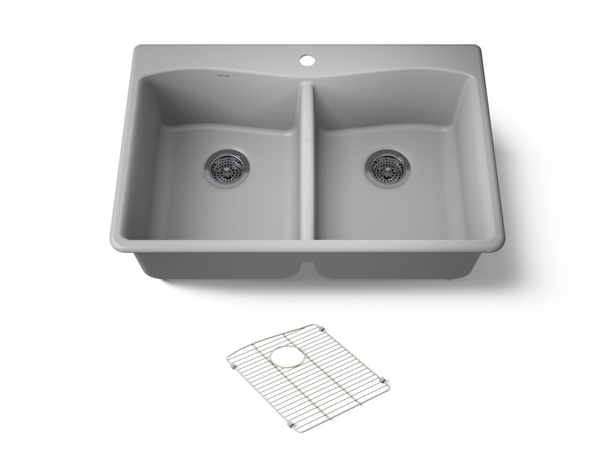 Kennon™ Dual Mount Double Equal Sink