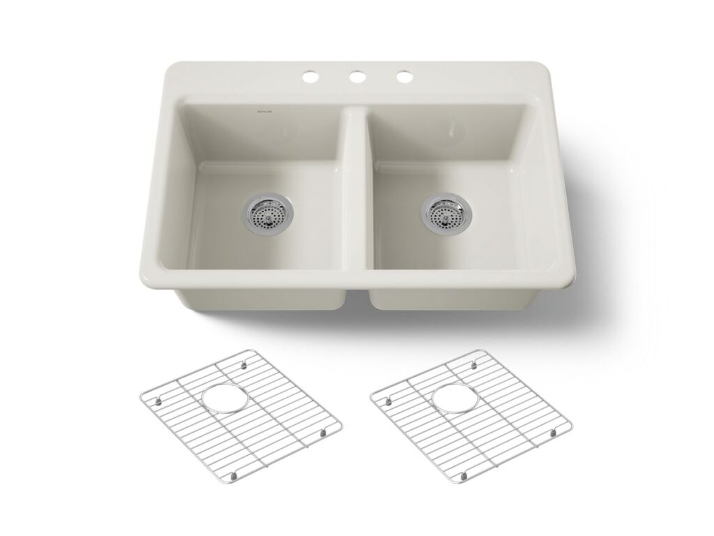 Riverby® Double Equal Top Mount Sink