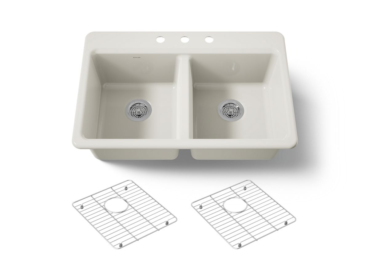 Riverby® Double Equal Top Mount Sink