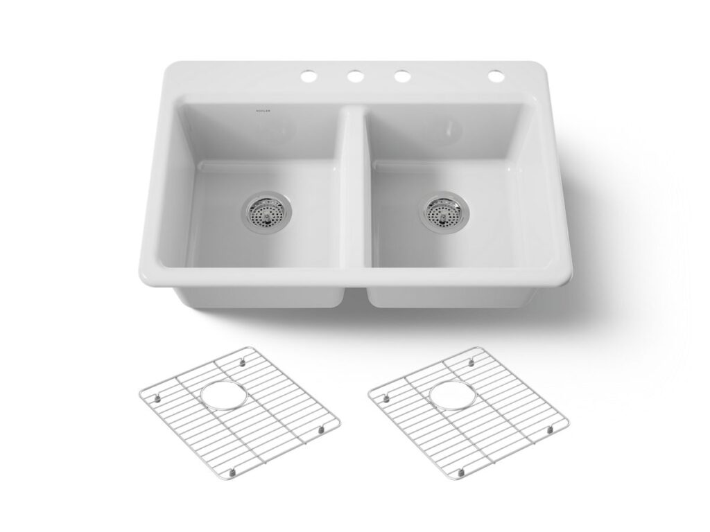 Riverby® Double Equal Top Mount Sink