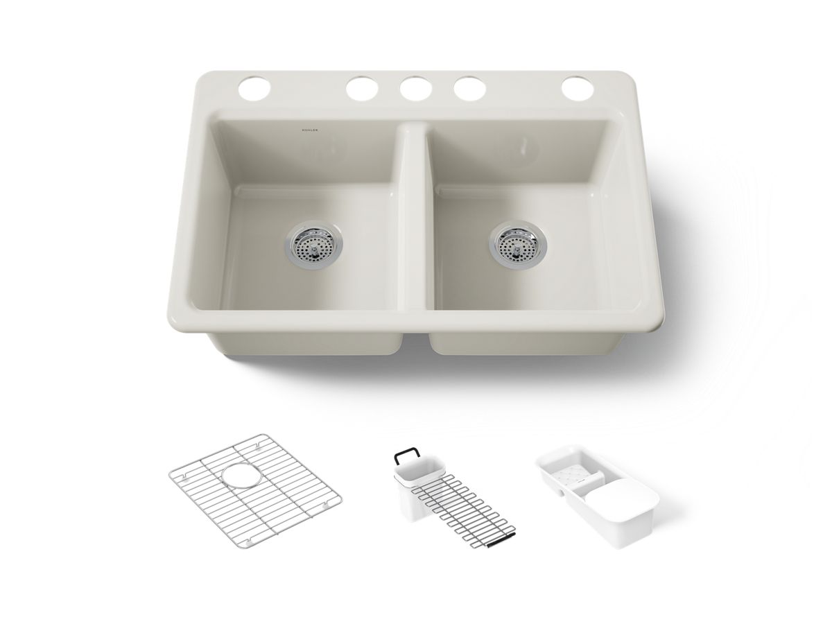 Riverby® Double Equal Undermount Sink