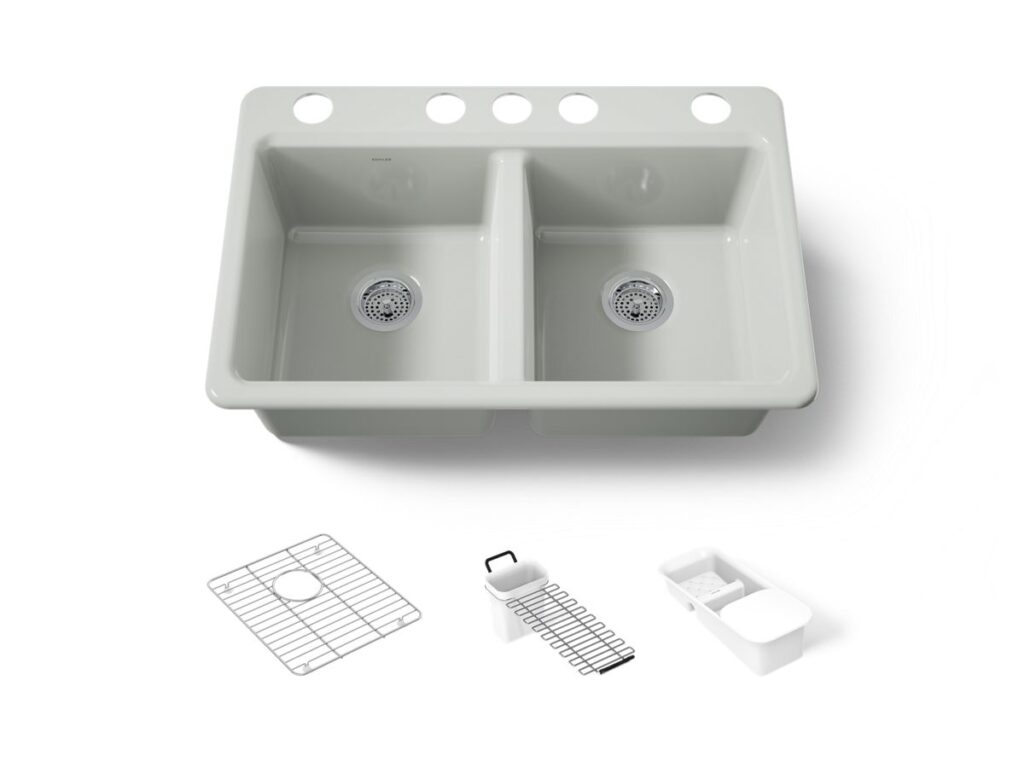 Riverby® Double Equal Undermount Sink