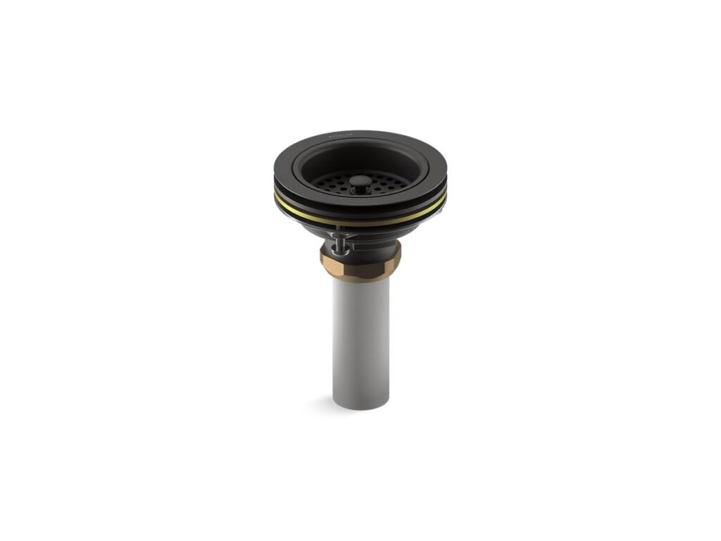 Kohler — Duostrainer Matte Black