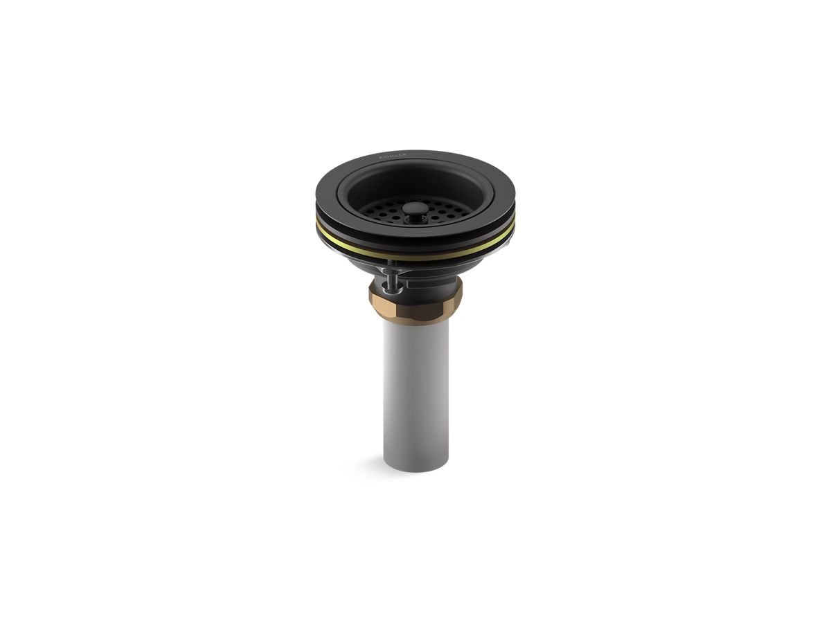 Kohler — Duostrainer Matte Black