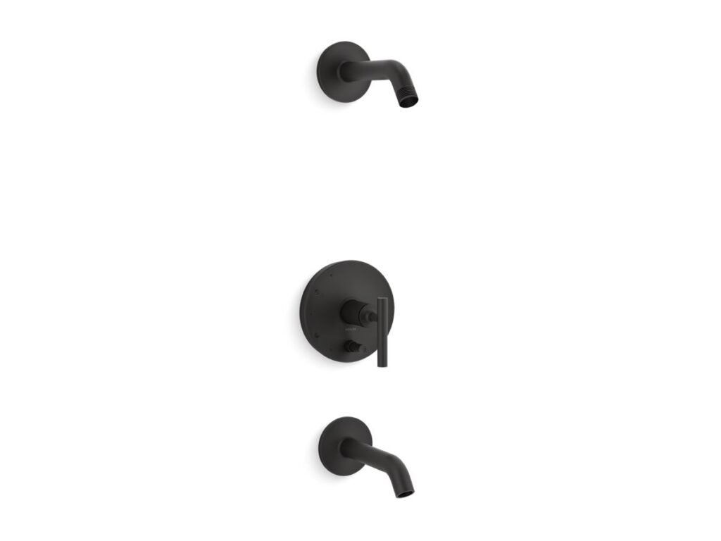 Purist® B/S Trm W/div, 35 Spout, Ls Hd-Lvr