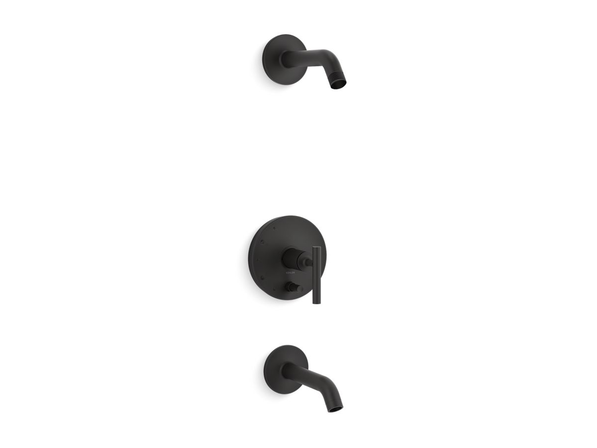 Purist® B/S Trm W/div, 35 Spout, Ls Hd-Lvr